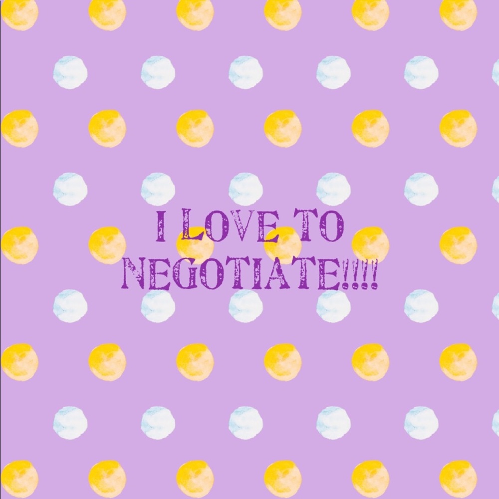 I like to Negotiate ❤️❤️